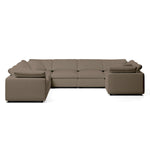 Comfy Modular Sofa - 7-Seater U-Sectional