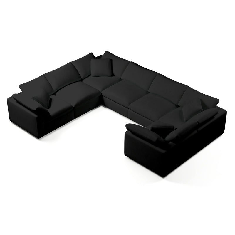 Comfy Modular Sofa - 7-Seater U-Sectional