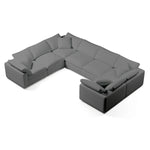 Comfy Modular Sofa | Comfy 7-Seater Sofa | Couch Haus