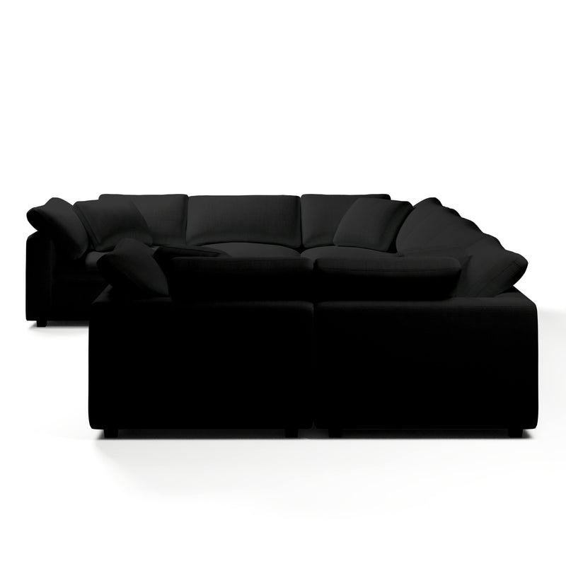 Comfy Modular Sofa - 7-Seater U-Sectional