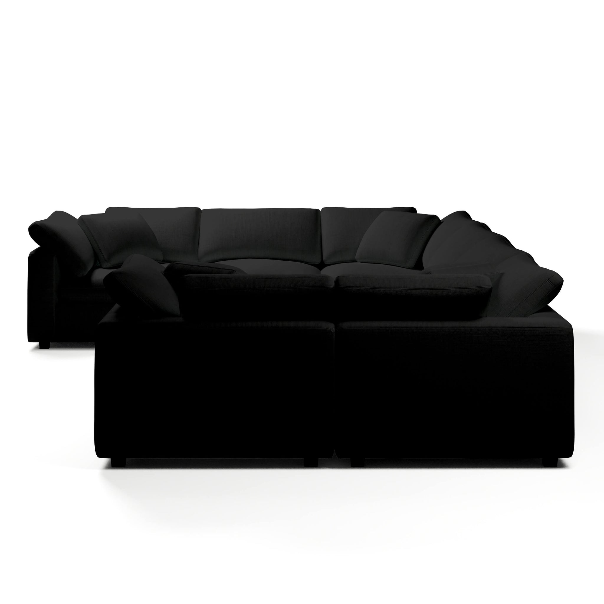 Comfy Modular Sofa - 7-Seater U-Sectional