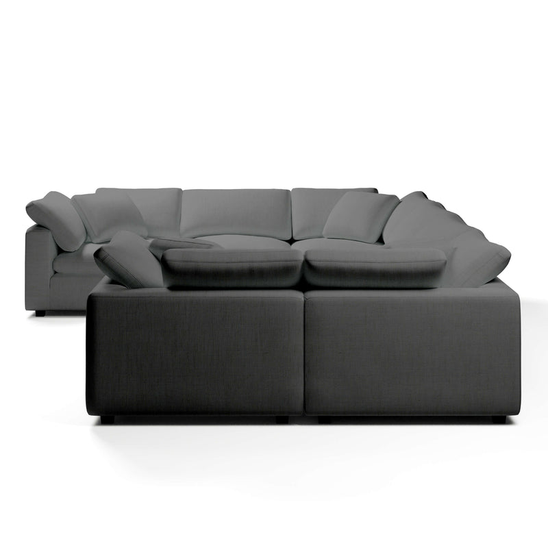 Comfy Modular Sofa - 7-Seater U-Sectional