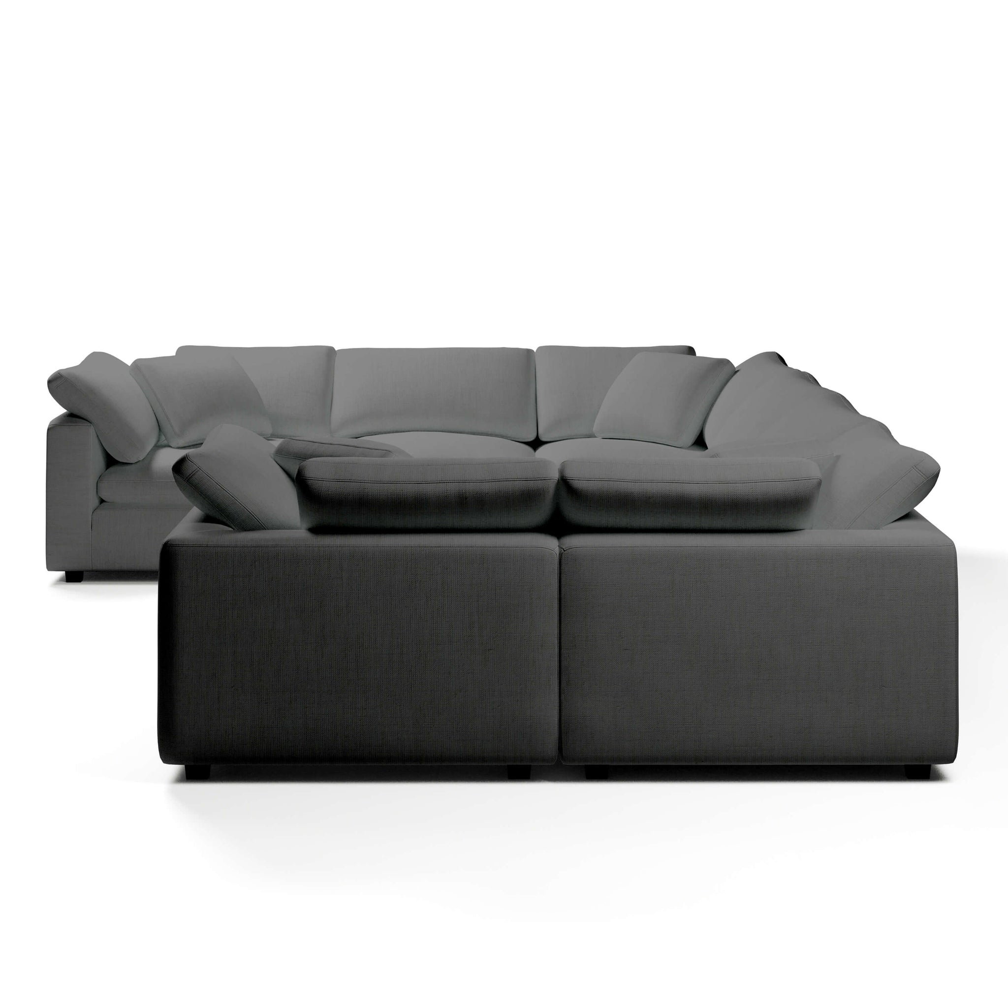 Comfy Modular Sofa - 7-Seater U-Sectional