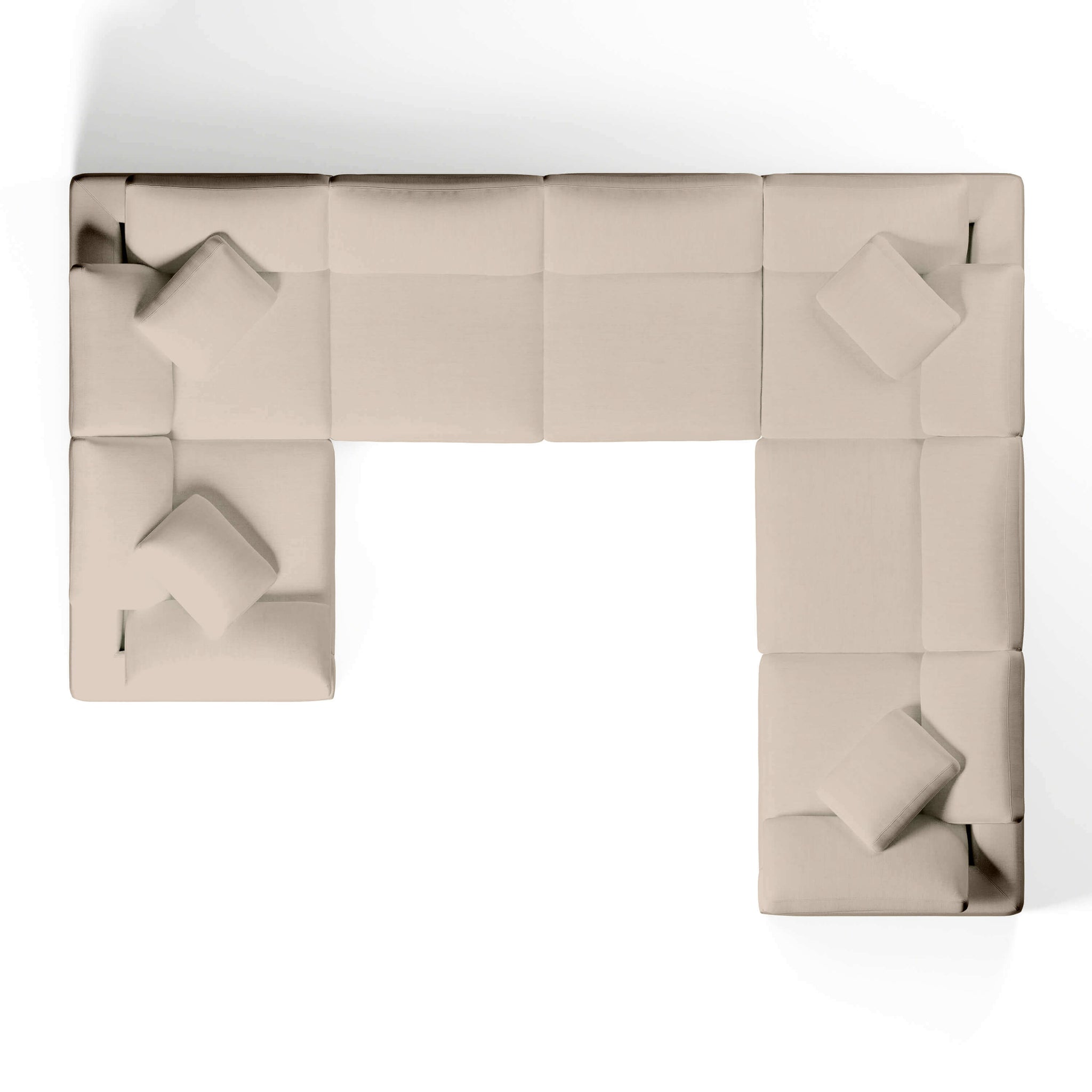 Comfy Modular Sofa | Comfy 7-Seater Sofa | Couch Haus