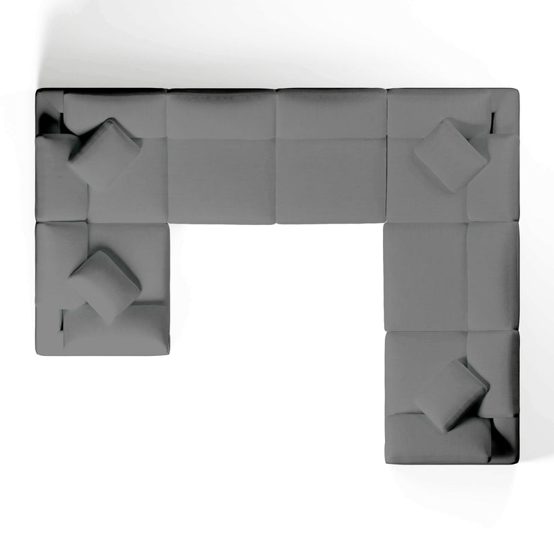 Comfy Modular Sofa - 7-Seater U-Sectional