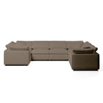 Comfy Modular Sofa - 7-Seater U-Sectional