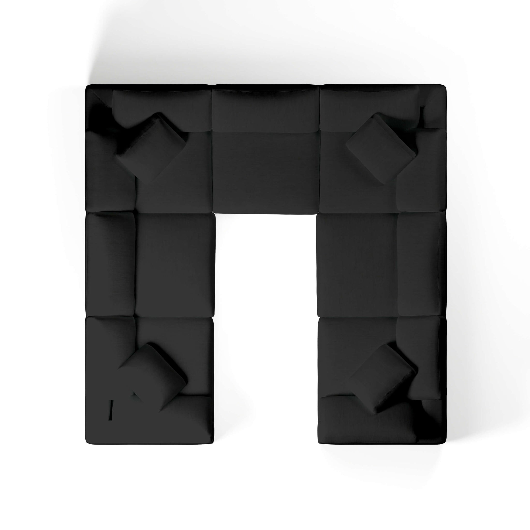 Comfy Modular Sofa - 7-Seater U-Sectional