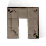 Comfy Modular Sofa - 7-Seater U-Sectional