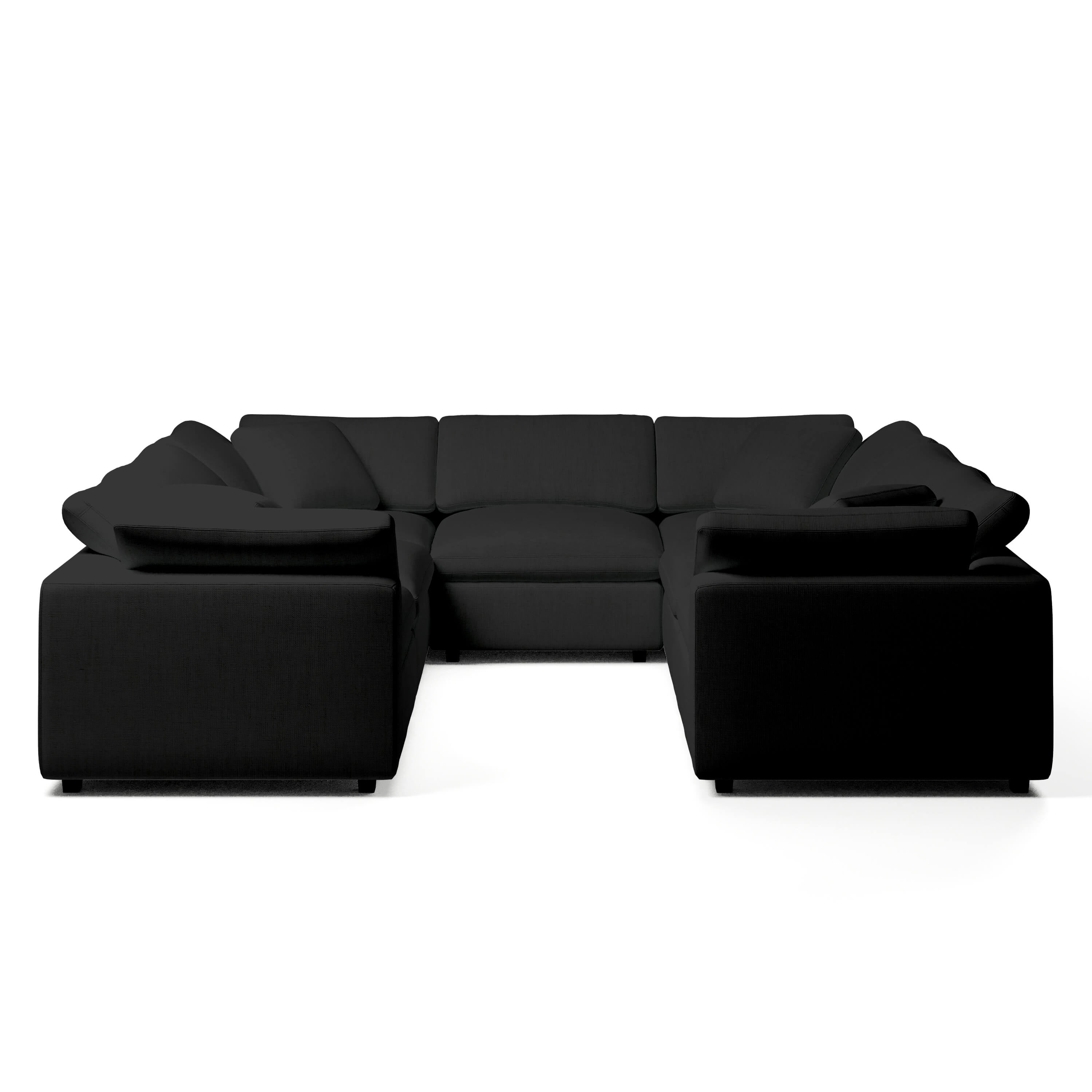Comfy Modular Sofa - 7-Seater U-Sectional