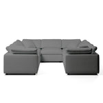 Comfy Modular Sofa - 7-Seater U-Sectional