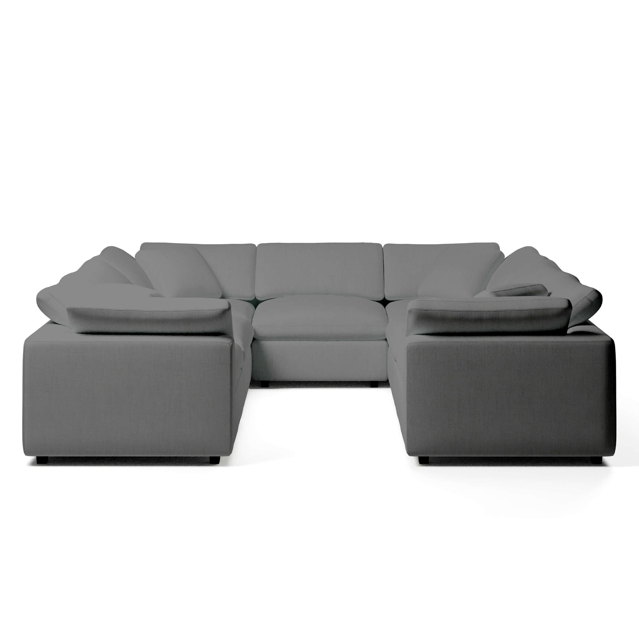 Comfy Modular Sofa - 7-Seater U-Sectional