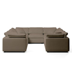 Comfy Modular Sofa - 7-Seater U-Sectional