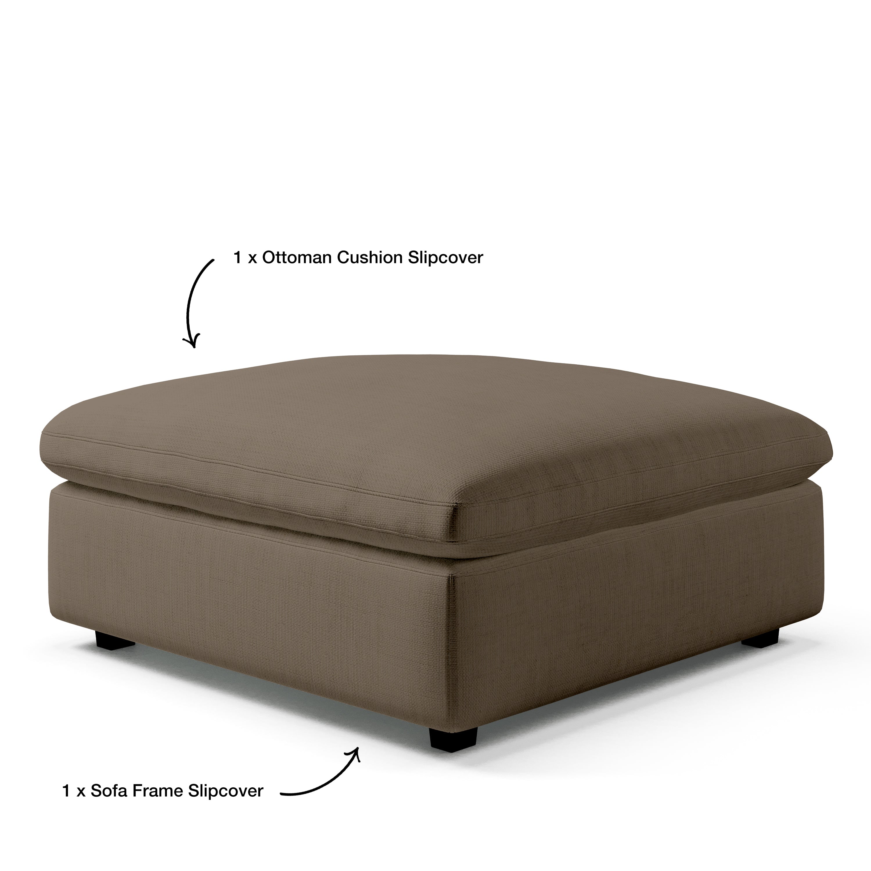 Comfy Sofa - Ottoman Slipcover Replacement